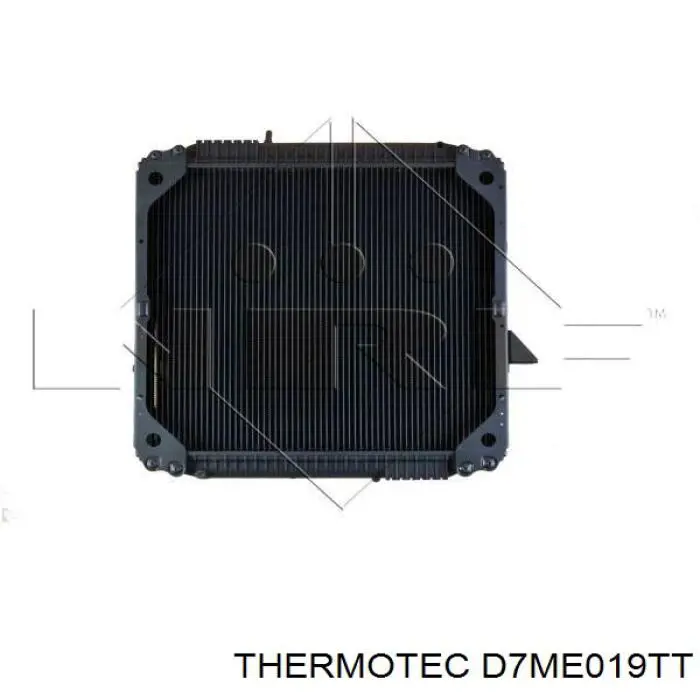 D7ME019TT Thermotec радіатор охолодження двигуна