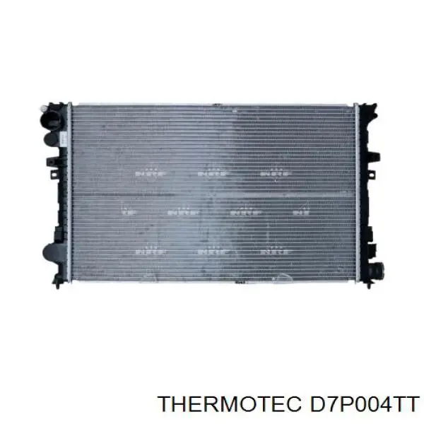 D7P004TT Thermotec радіатор охолодження двигуна