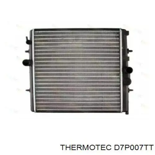 D7P007TT Thermotec Радіатор охолодження двигуна