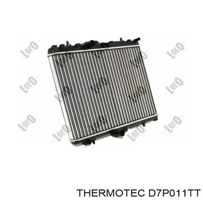 Купити D7P011TT Thermotec Радіатор двигуна