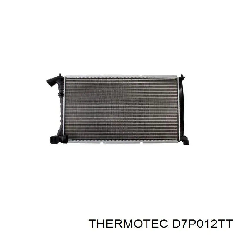 Радіатор охолодження двигуна D7P012TT Thermotec