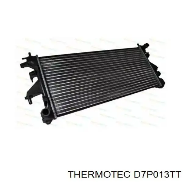 D7P013TT Thermotec Радіатор охолодження двигуна
