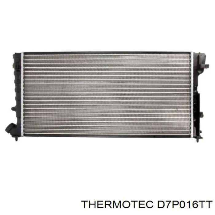 D7P016TT Thermotec радіатор охолодження двигуна