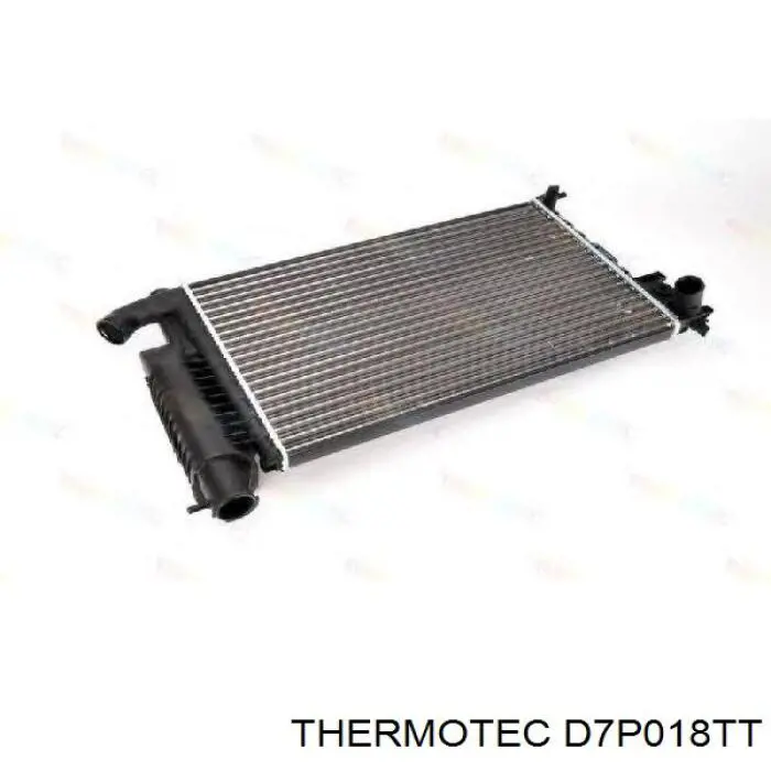 D7P018TT Thermotec радіатор охолодження двигуна