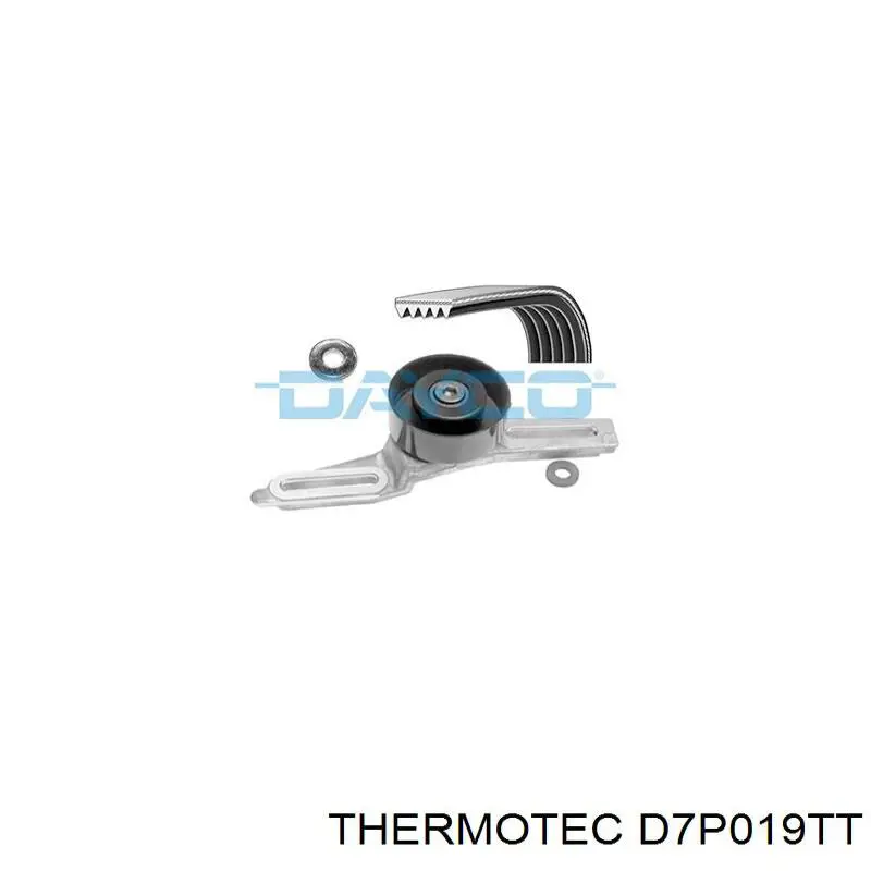 D7P019TT Thermotec радіатор охолодження двигуна