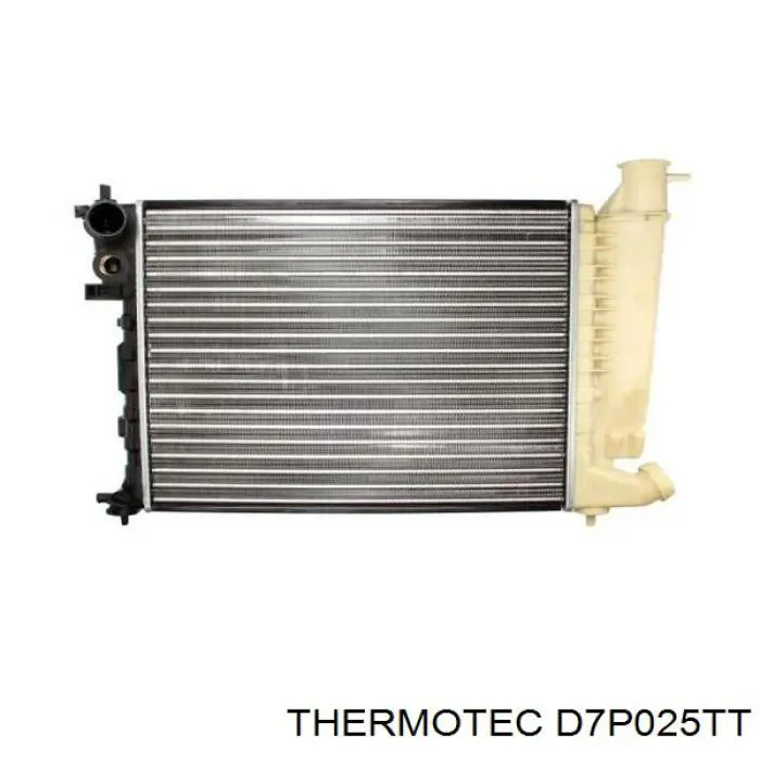 D7P025TT Thermotec радіатор охолодження двигуна