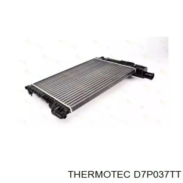 D7P037TT Thermotec Радіатор охолодження двигуна