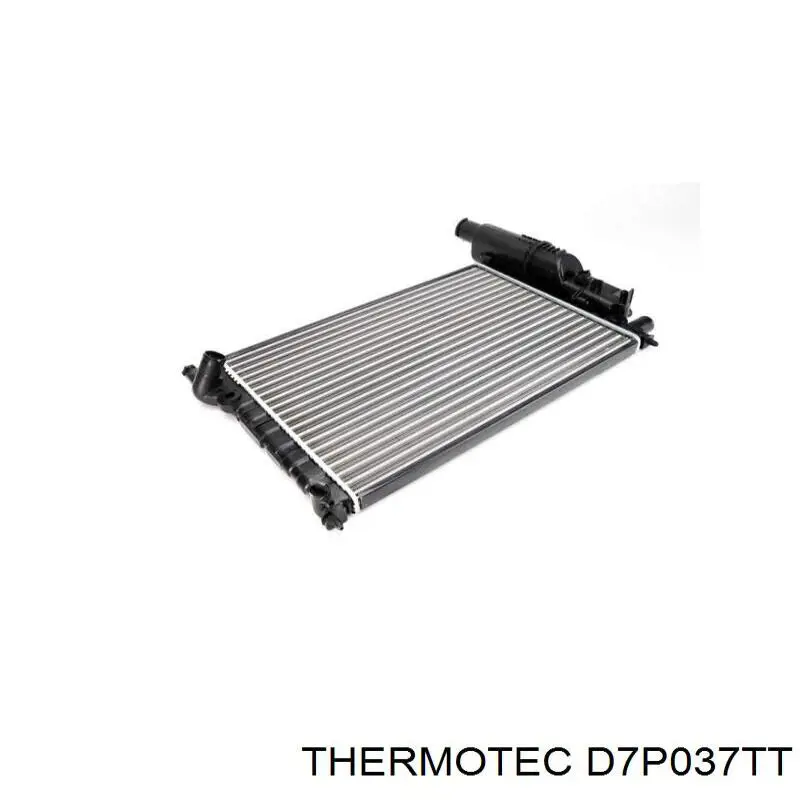 D7P037TT Thermotec радіатор охолодження двигуна
