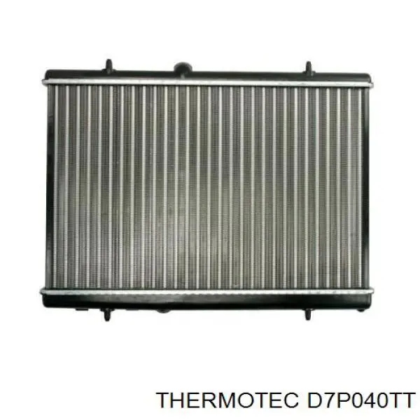 D7P040TT Thermotec радіатор охолодження двигуна