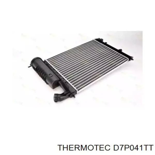 D7P041TT Thermotec радіатор охолодження двигуна