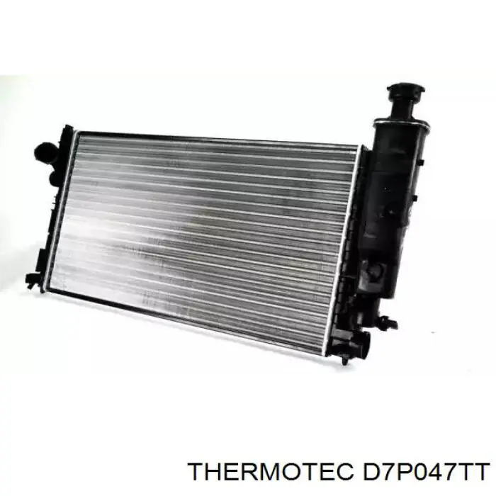 D7P047TT Thermotec радіатор охолодження двигуна