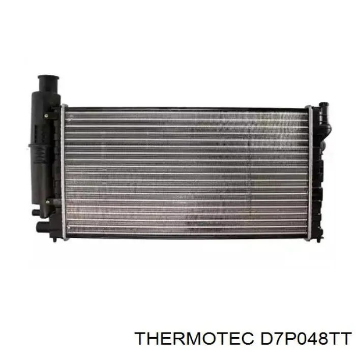 D7P048TT Thermotec радіатор охолодження двигуна