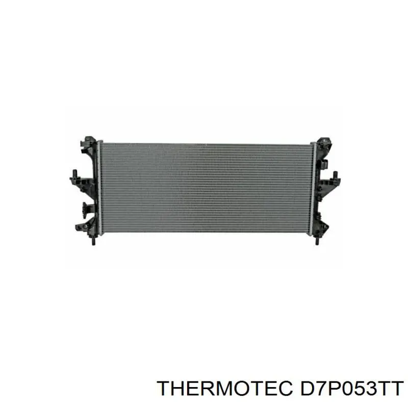 D7P053TT Thermotec радіатор охолодження двигуна