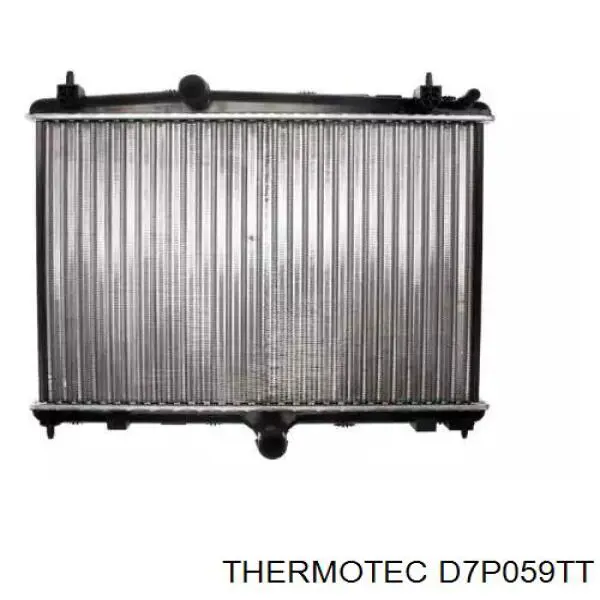 D7P059TT Thermotec радіатор охолодження двигуна