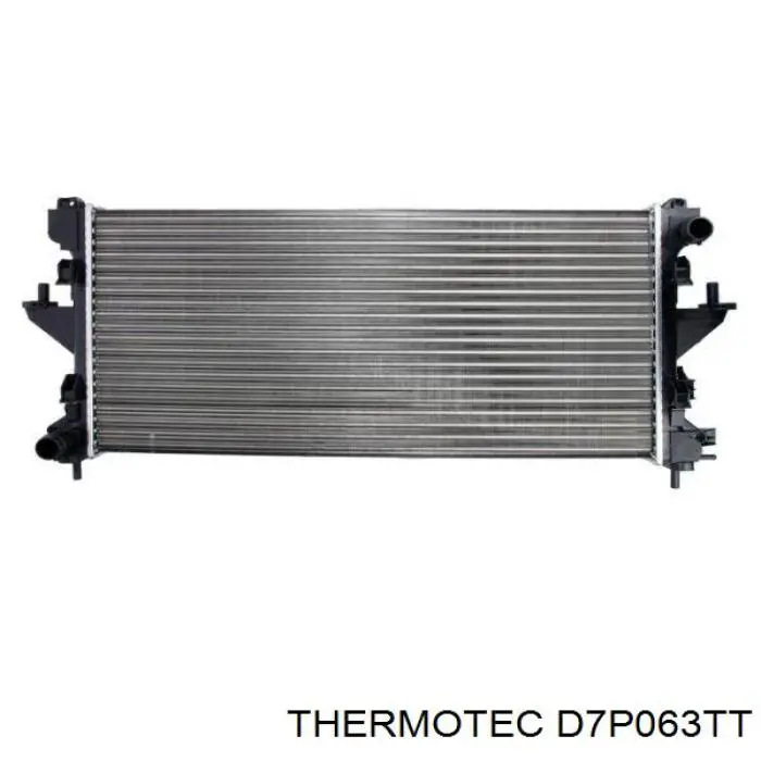 D7P063TT Thermotec радіатор охолодження двигуна