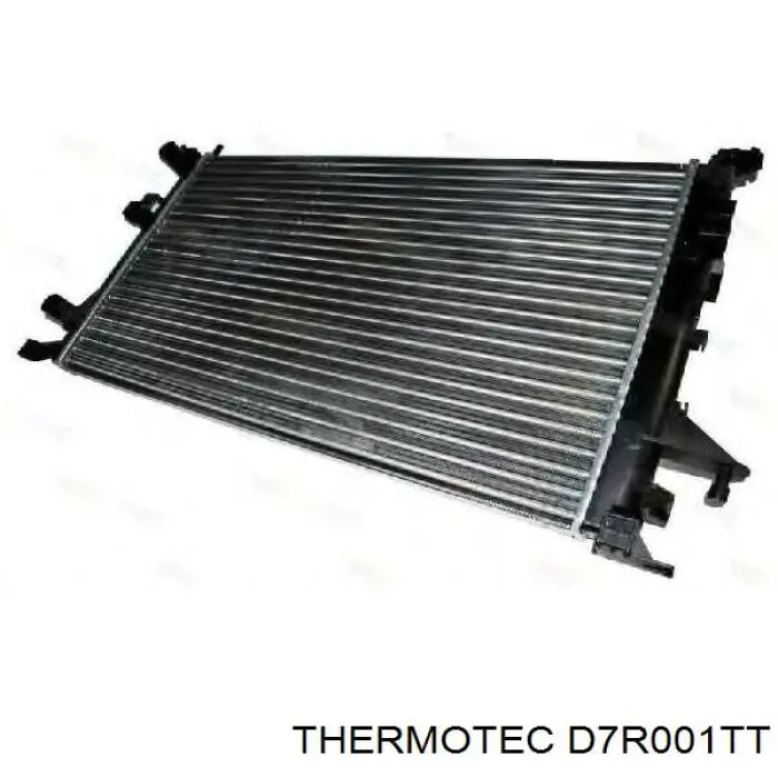 D7R001TT Thermotec Радіатор охолодження двигуна