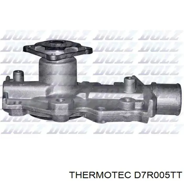 D7R005TT Thermotec радіатор охолодження двигуна