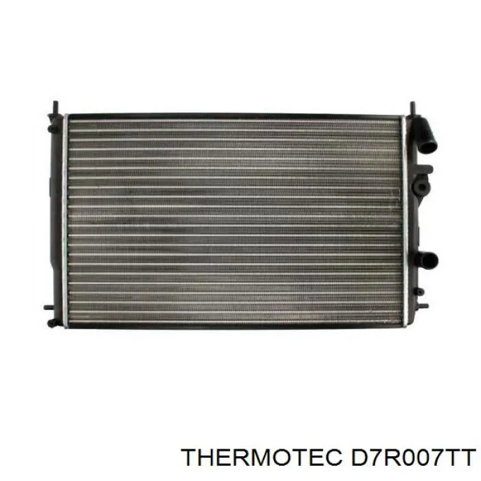 D7R007TT Thermotec радіатор охолодження двигуна