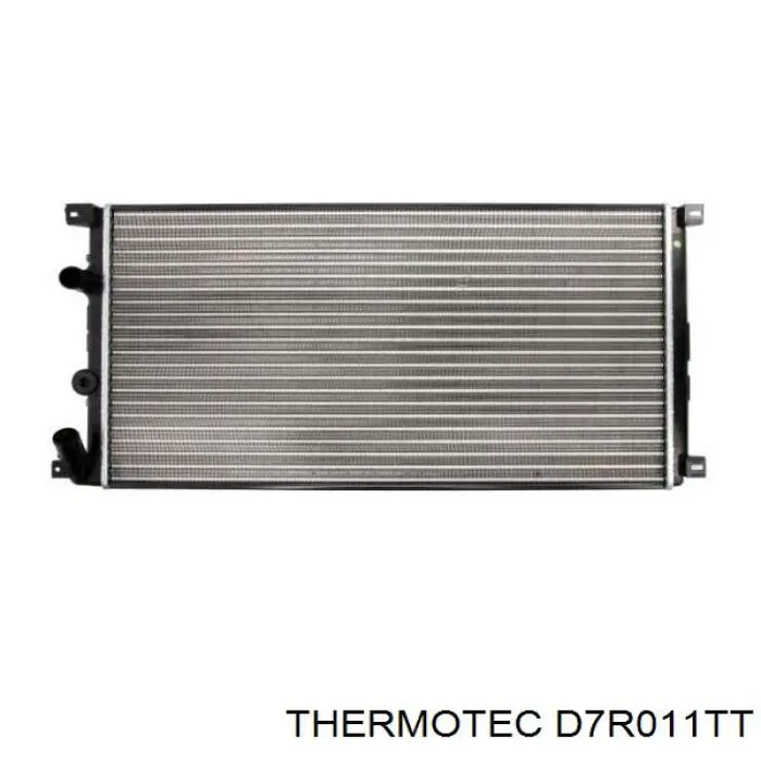 D7R011TT Thermotec радіатор охолодження двигуна