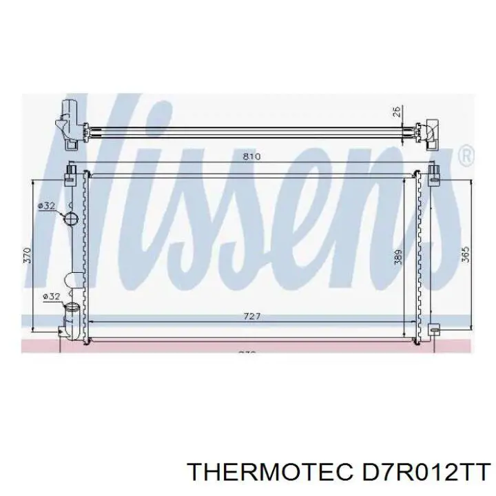 Радіатор D7R012TT Thermotec