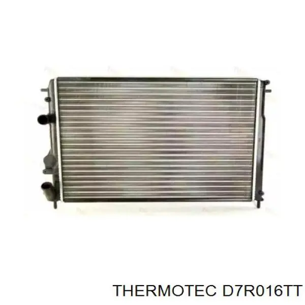 D7R016TT Thermotec радіатор охолодження двигуна