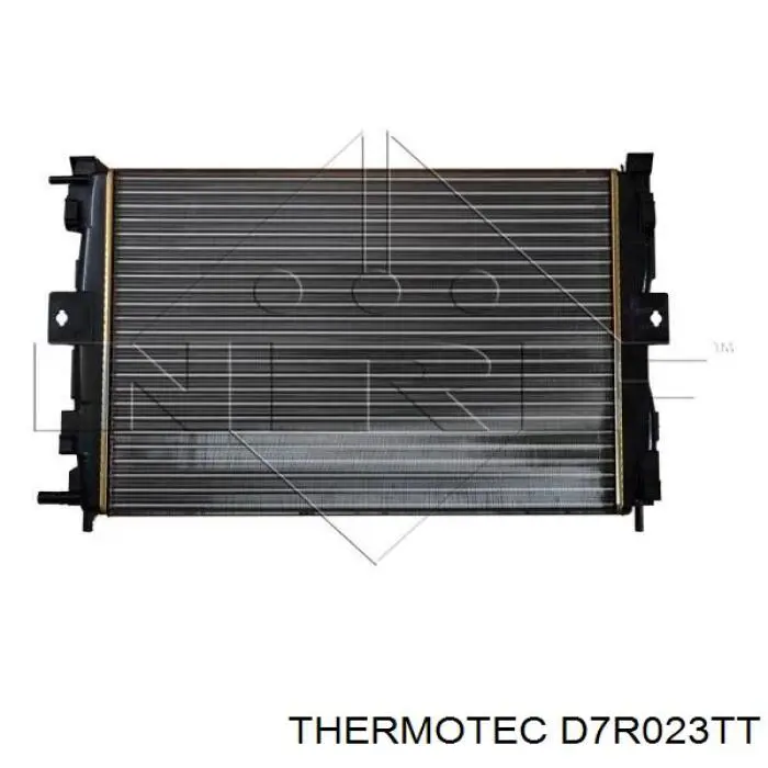 D7R023TT Thermotec радіатор охолодження двигуна