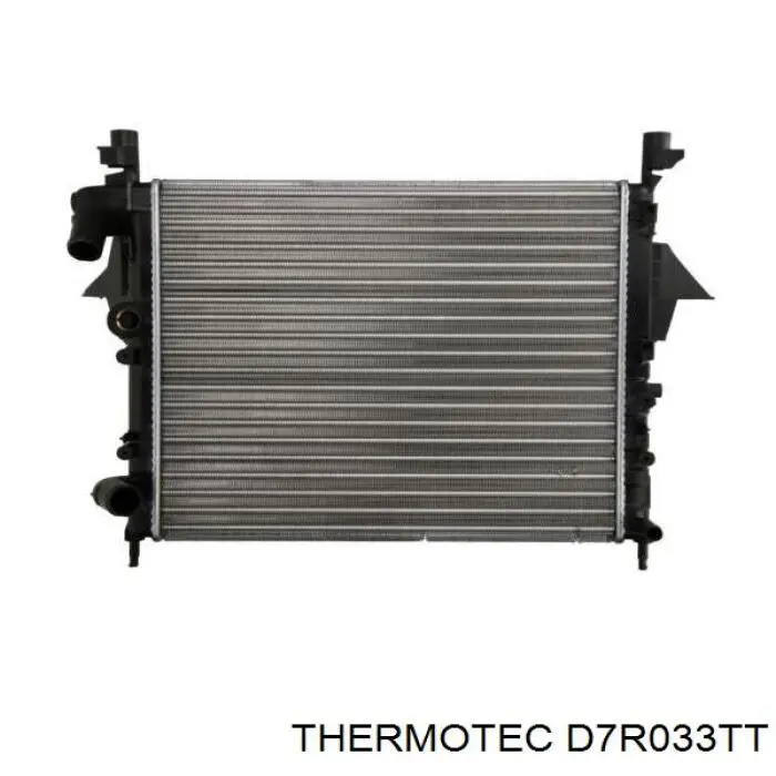 D7R033TT Thermotec радіатор охолодження двигуна