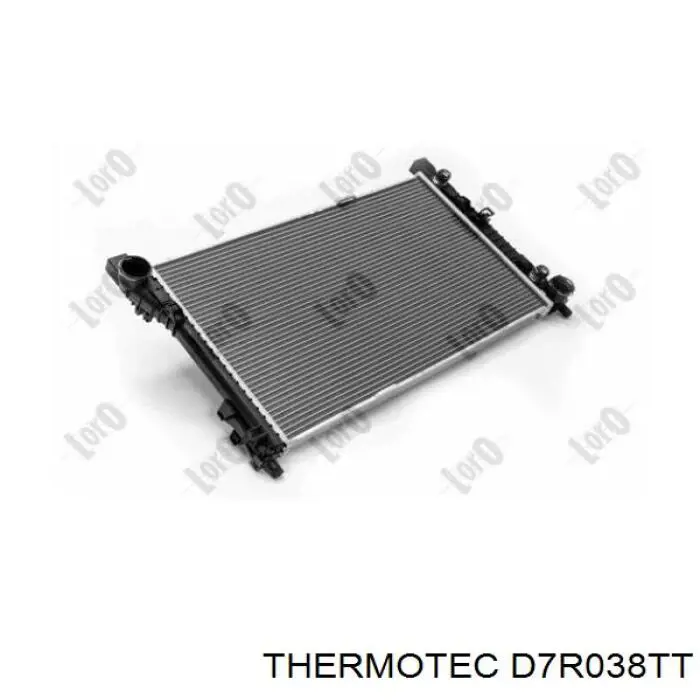 Купити D7R038TT Thermotec Радіатор двигуна