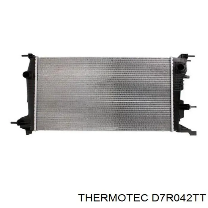 D7R042TT Thermotec радіатор охолодження двигуна