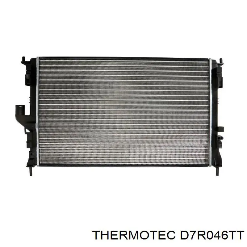 D7R046TT Thermotec радіатор охолодження двигуна