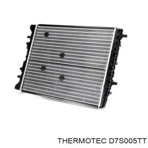D7S005TT Thermotec Радіатор охолодження двигуна