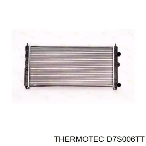 D7S006TT Thermotec радіатор охолодження двигуна