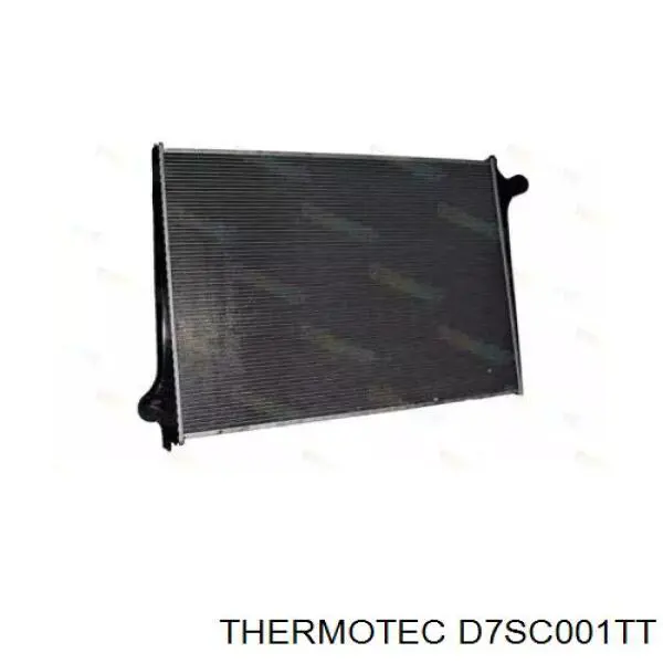 Купити D7SC001TT Thermotec Радіатор двигуна