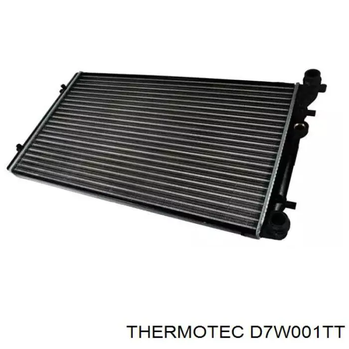D7W001TT Thermotec радіатор охолодження двигуна