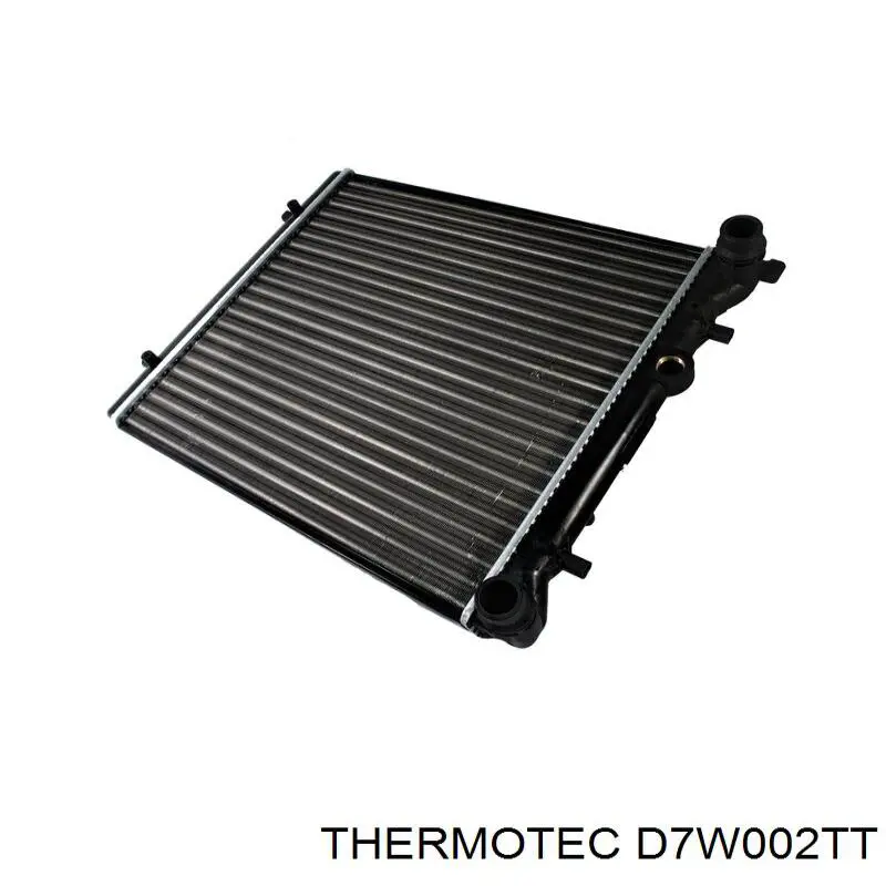 D7W002TT Thermotec радіатор охолодження двигуна
