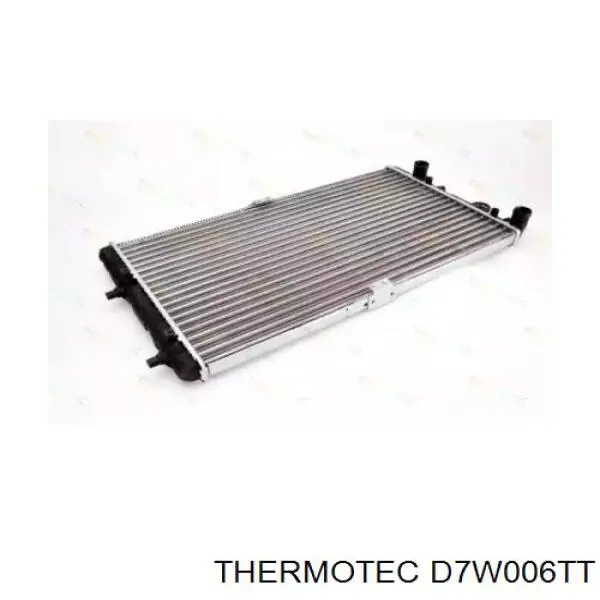 D7W006TT Thermotec радіатор охолодження двигуна