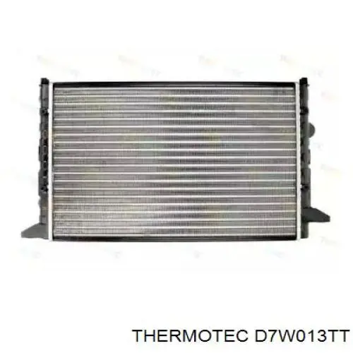 D7W013TT Thermotec радіатор охолодження двигуна