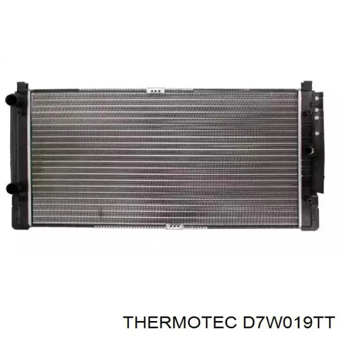 D7W019TT Thermotec радіатор охолодження двигуна