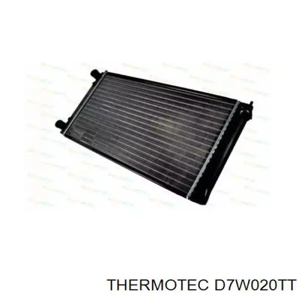 D7W020TT Thermotec Радіатор охолодження двигуна