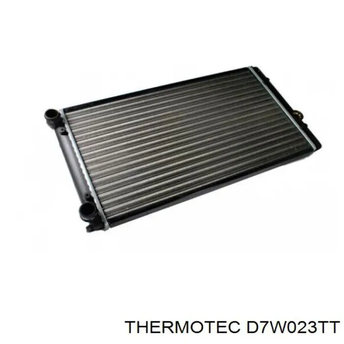 D7W023TT Thermotec радіатор охолодження двигуна