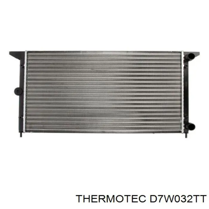 D7W032TT Thermotec радіатор охолодження двигуна