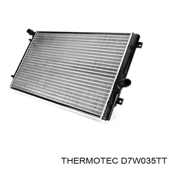 D7W035TT Thermotec радіатор охолодження двигуна