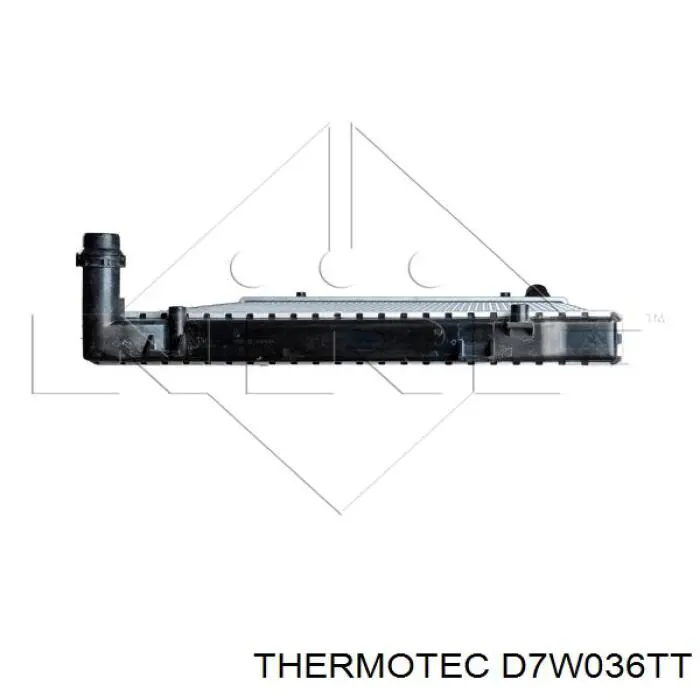Радіатор охолодження Thermotec D7W036TT