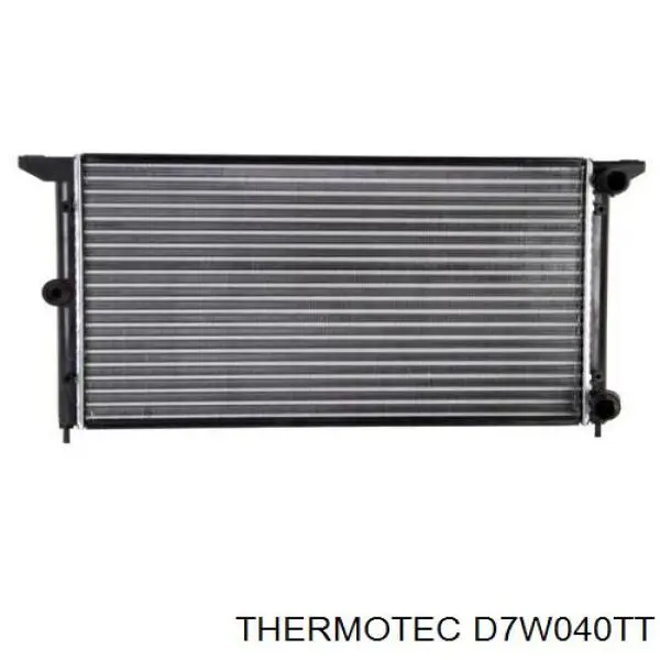 D7W040TT Thermotec радіатор охолодження двигуна