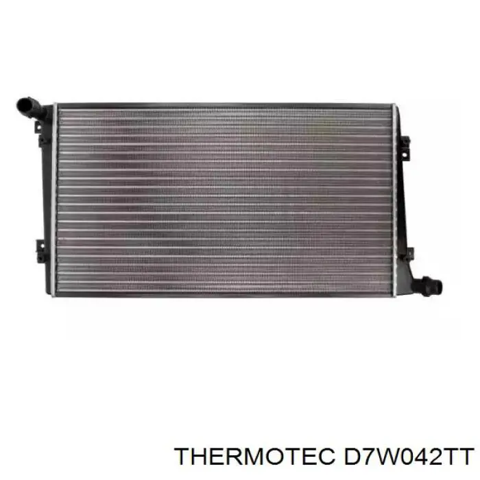 D7W042TT Thermotec радіатор охолодження двигуна