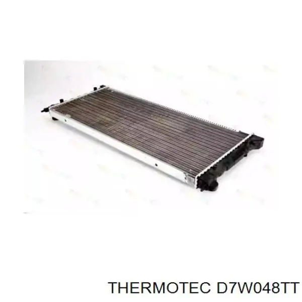 D7W048TT Thermotec Радіатор охолодження двигуна