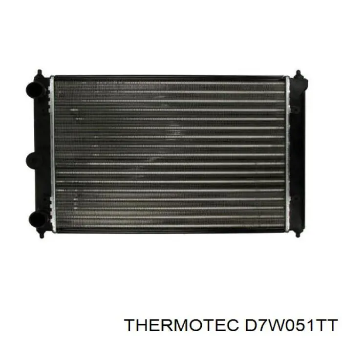 D7W051TT Thermotec радіатор охолодження двигуна