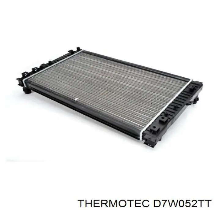 D7W052TT Thermotec радіатор охолодження двигуна