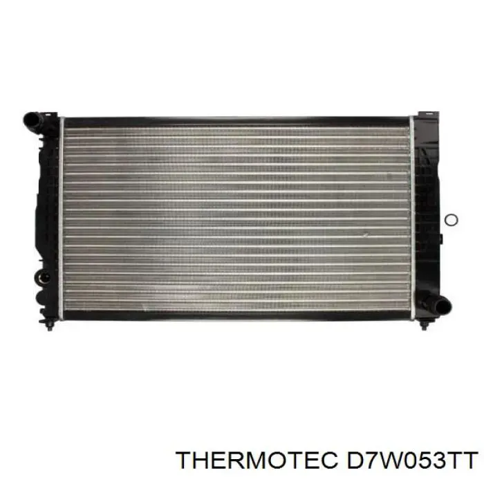 D7W053TT Thermotec радіатор охолодження двигуна