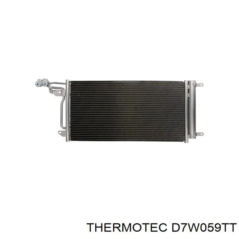 D7W059TT Thermotec Радіатор охолодження двигуна